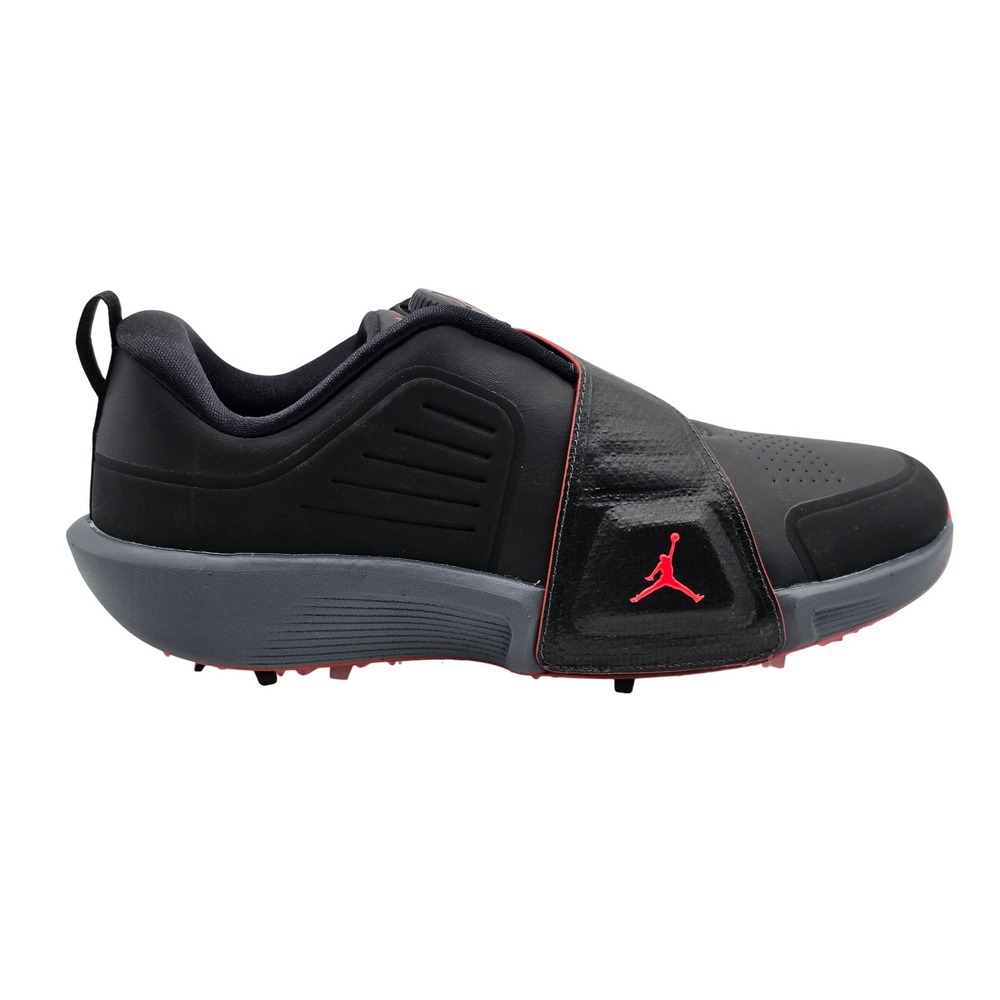 Nike Jordan Air Rev BOA Golf Shoes Mens 8.5 Black Red FV6338-001